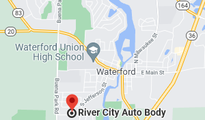 River City Auto Body Map